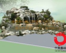 太湖石假山设计图